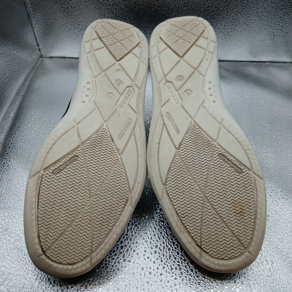 CROCS Navy Blue Flats Classic Loafers Womens Size 9 - Picture 7 of 9